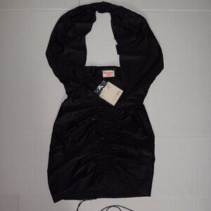 SHOW PO. SORCHA HALTER-NECK BODYCON MINI DRESS